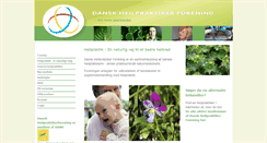 Desktop Screenshot of danskheilpraktikerforening.dk